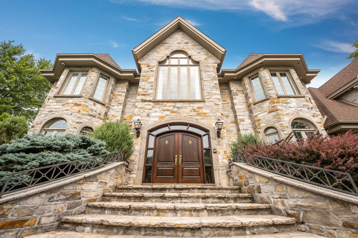 pierre naturelle du Québec jaune marbre